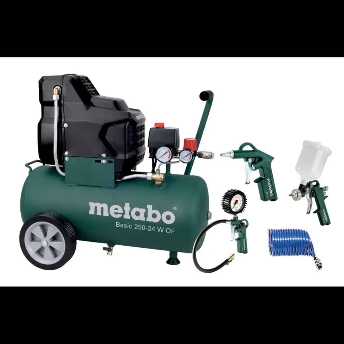 Metabo Basic 250-24 W OF Set - 690865000 Kompressorer Basic