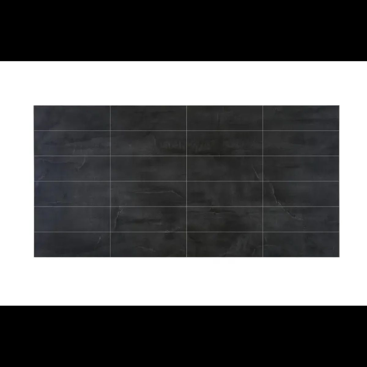 BerryAlloc Kitchenwall 10x30 Flise Sort Kalk 2,2x600x1200mm