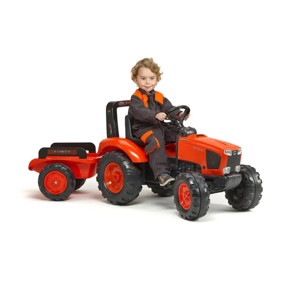 FALK Kubota traktor med vogn 808-131