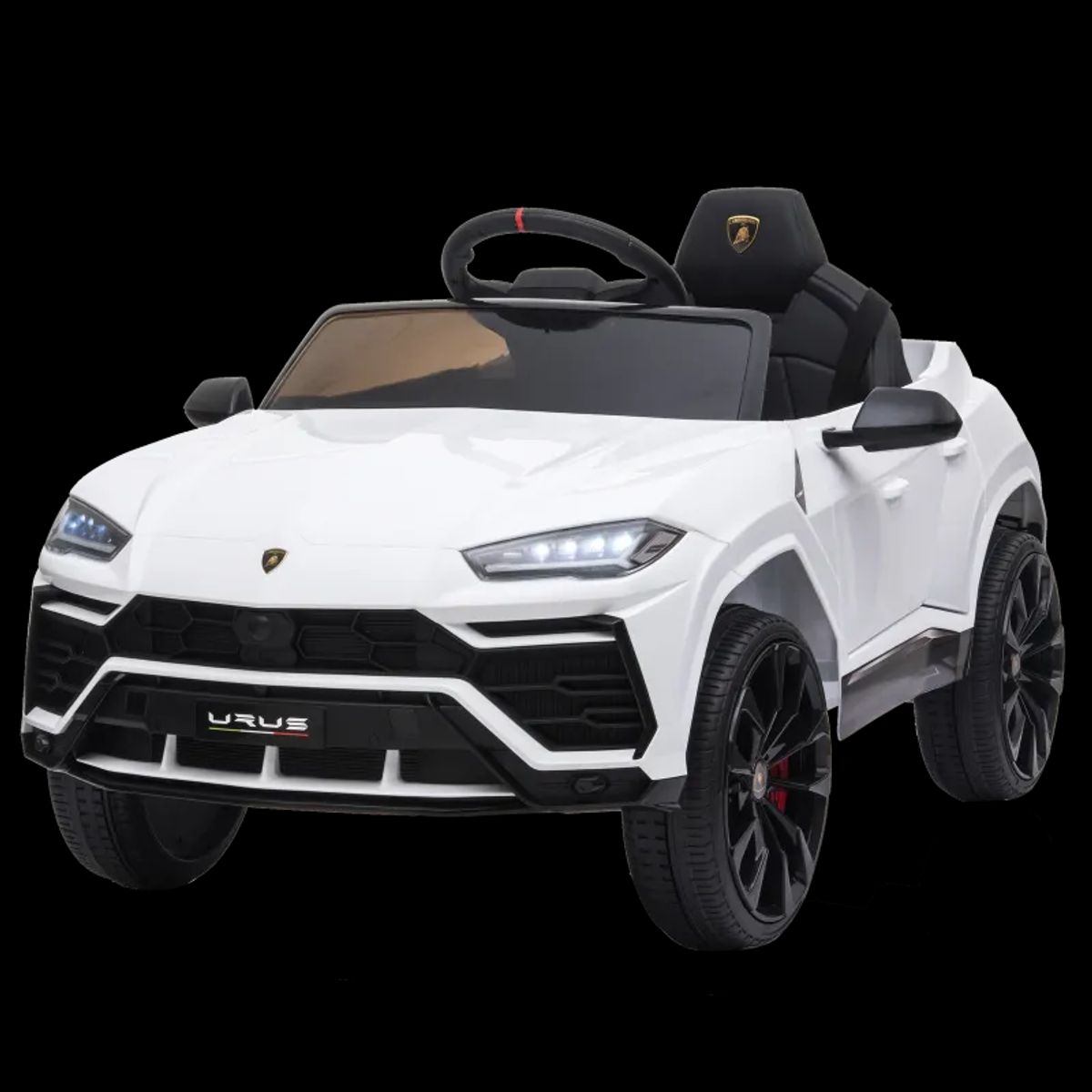 Elbil Lamborghini Urus licens NORDIC PLAY Speed 12V hvid - 805-777