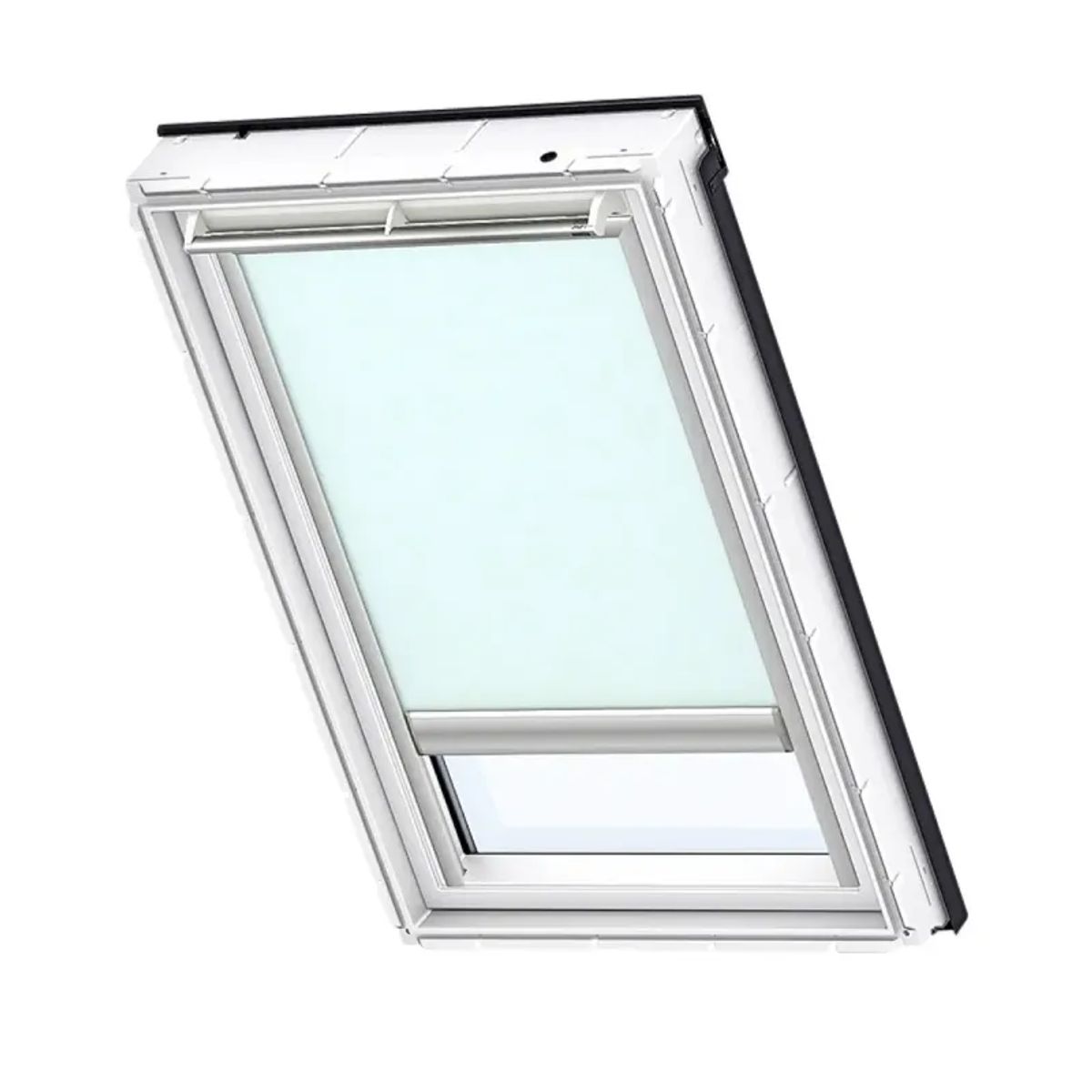 Velux Mørklægningsgardin Hvid- Alu Skinner Dkl Mk06 1025s