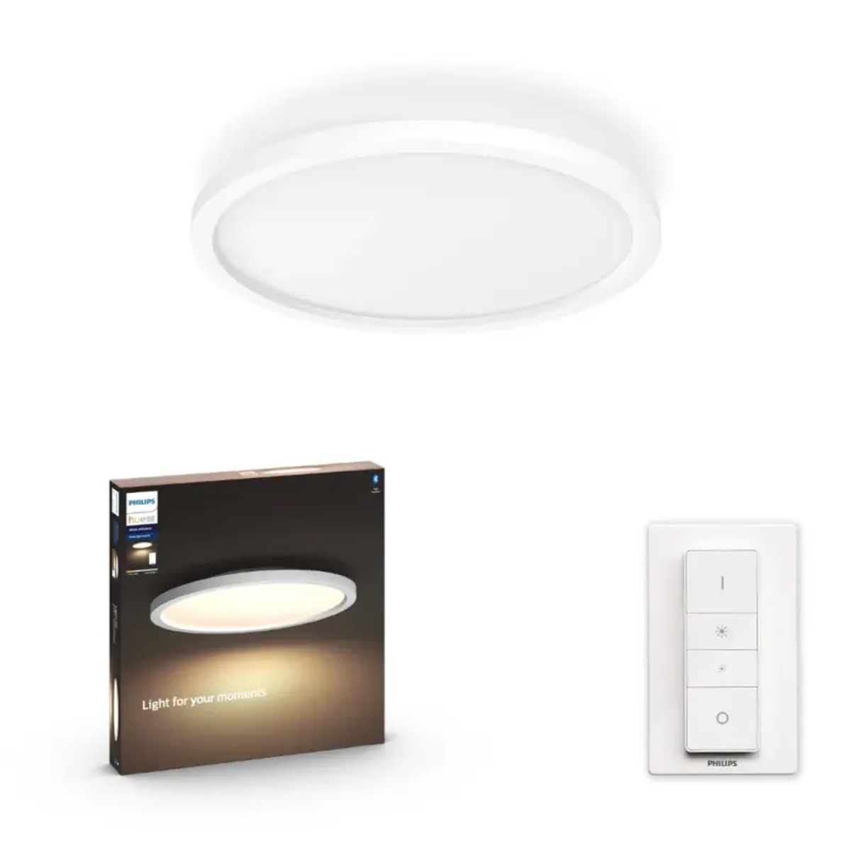 Philips Hue Aurelle loftslampe rund hvid 28W 230V