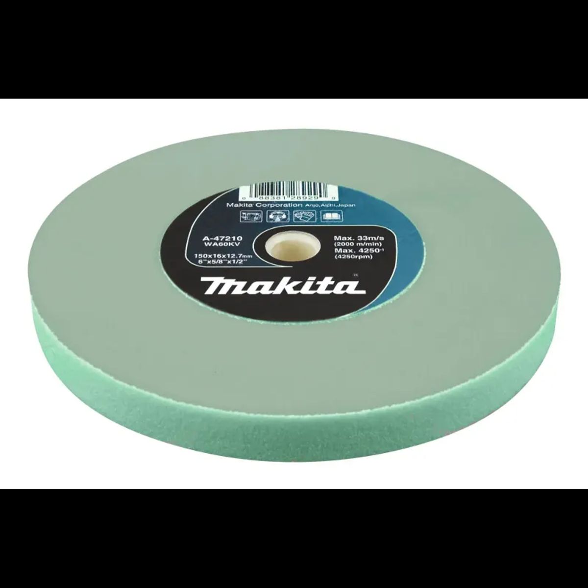 Makita Slibesten Gc120 205x19x15,8 - A-47254