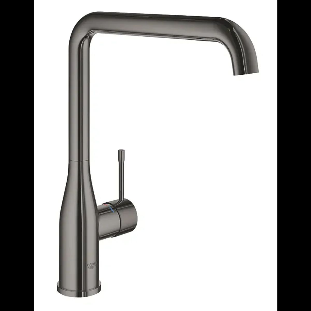 Grohe Essence New Etgreb Køkkenarmatur Hard Graphite L-tud