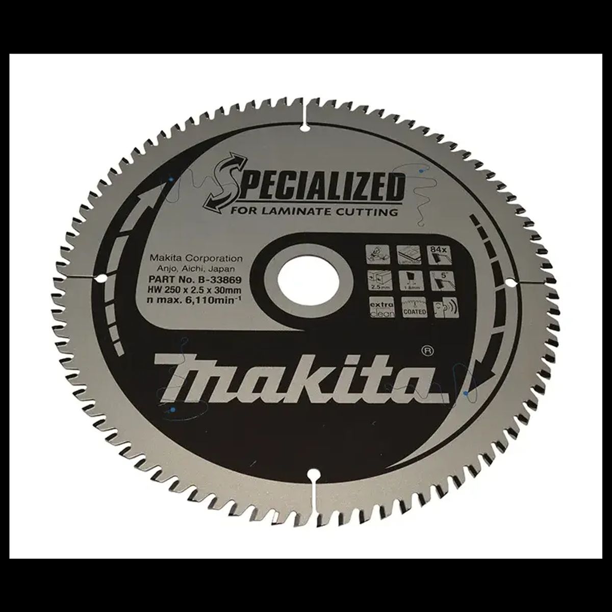 Makita Hm Klinge 250x30x84z Specializ - B-33869