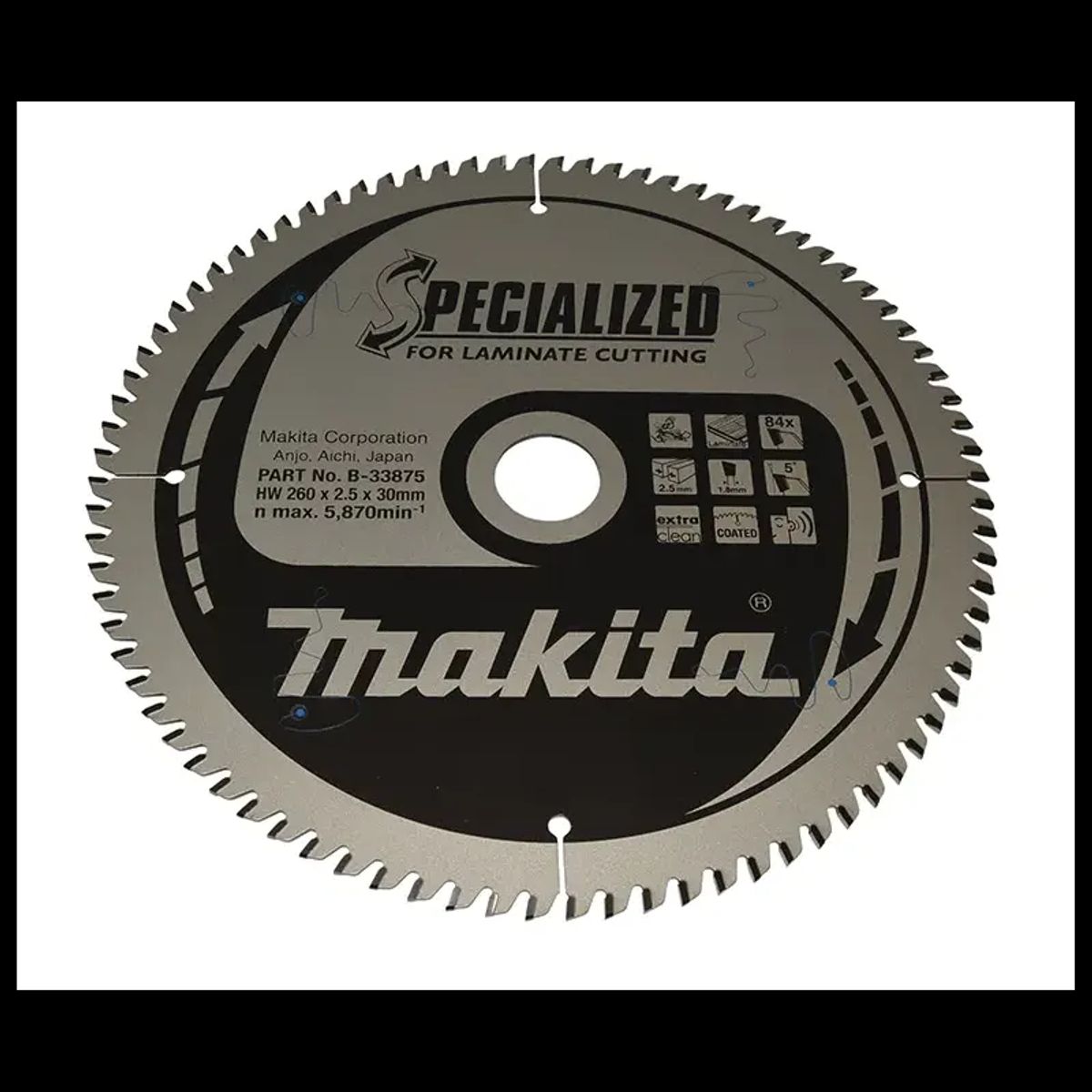 Makita Hm Klinge 260x30x84z Specializ - B-33875