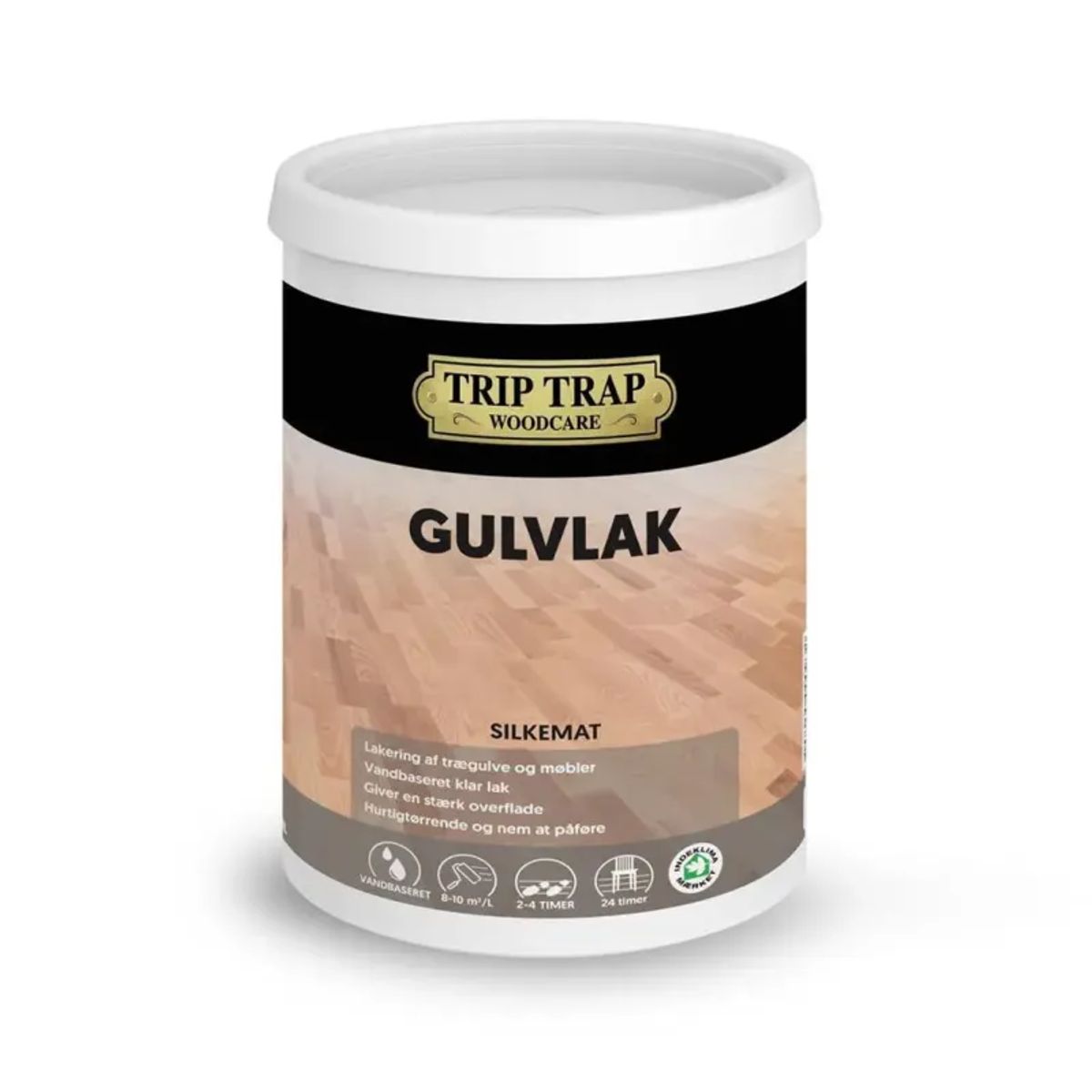 Trip Trap Gulvlak Silkemat 0,75lt