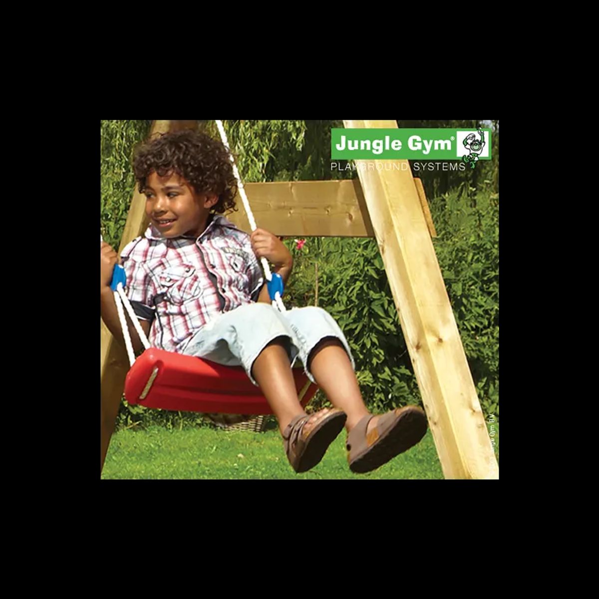 Jungle Gym Swing sæde kitsæt rød - 805-295