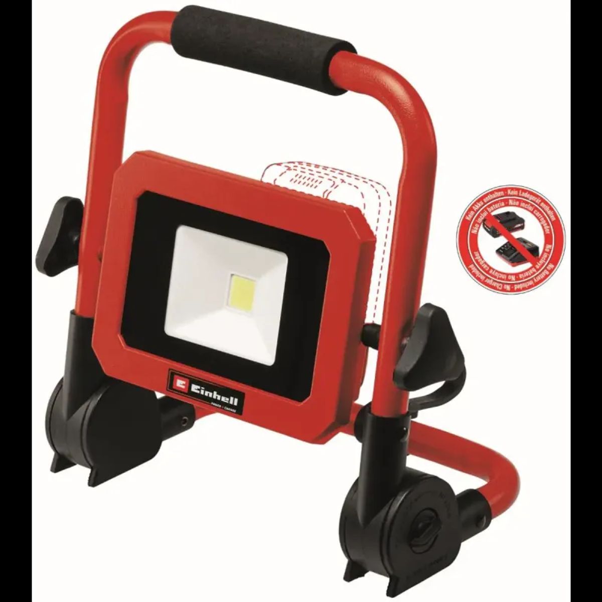 Einhell C-CL 18/1800 akku LED arbejdslampe 1800 Lm 18V u/batteri og lader