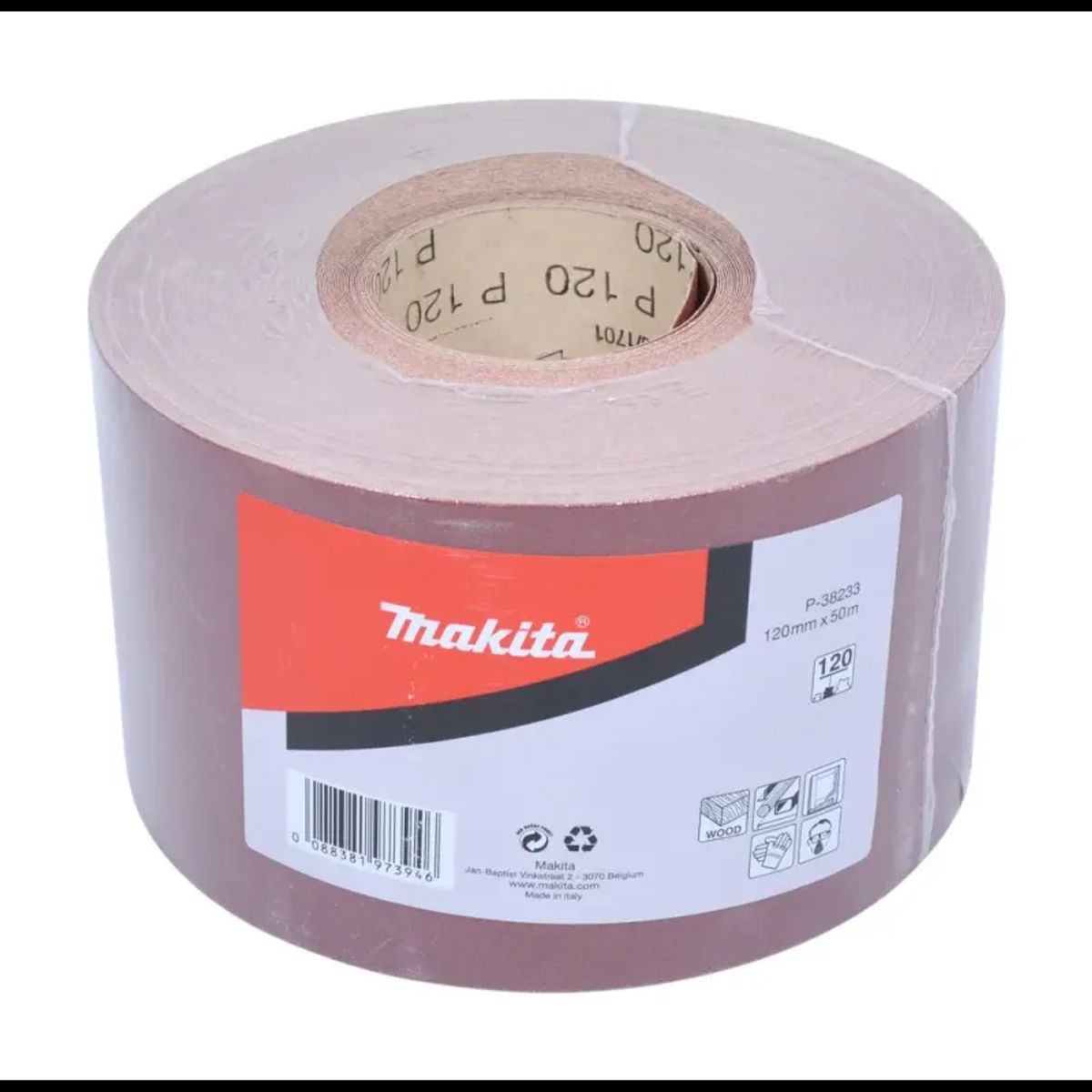 Makita Sandpapir Rulle 120mmx50m K120 - P-38233