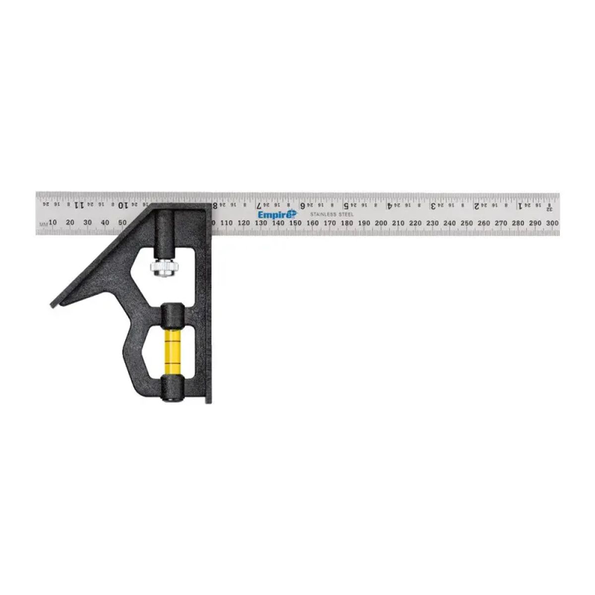 Empire Empire 220IM POLYSQUAREâ¢ Kombivinkel med et 300 mm blad i rustfrit stål samt metriske og tomme gradinddelinger - 220IM