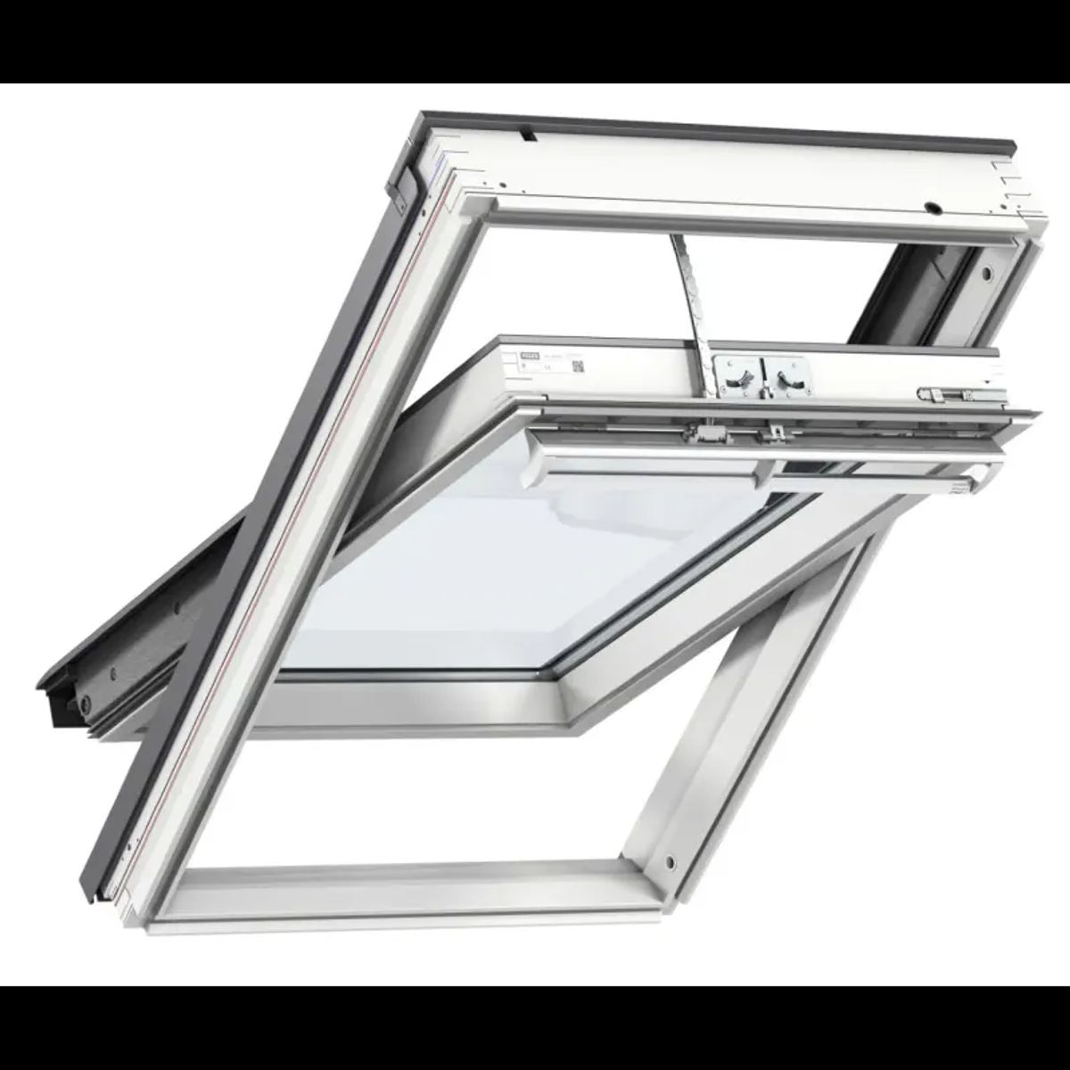 Velux Integra Elektrisk Hvid- Malet 78x140 3-lags Lavenergi Ggl Mk08 206821