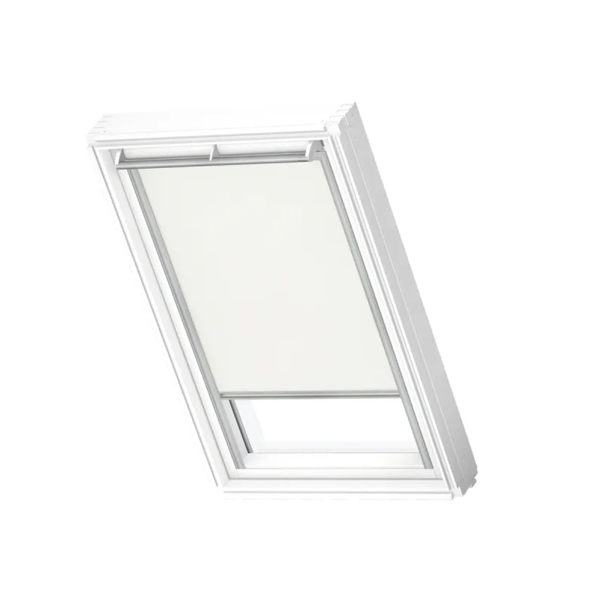 Velux Rullegardin Hvid- Alu Skinner Rfl Mk08 1028s