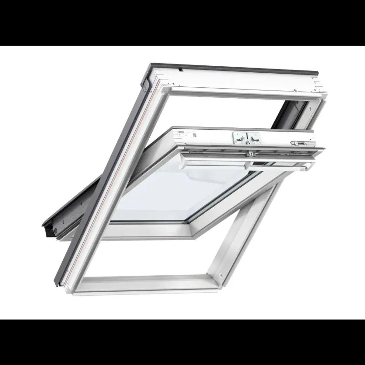 Velux Vippevindue Hvidmalet 78x98 3-lags Lavenergi Ggl Mk04 2068