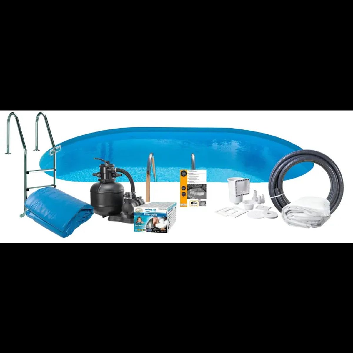 Swim & Fun Pool Basic InGround 120 500x300 cm - 2792