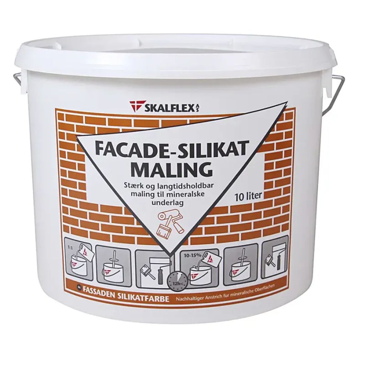 Skalflex Silikatmaling Farve 007 10lt