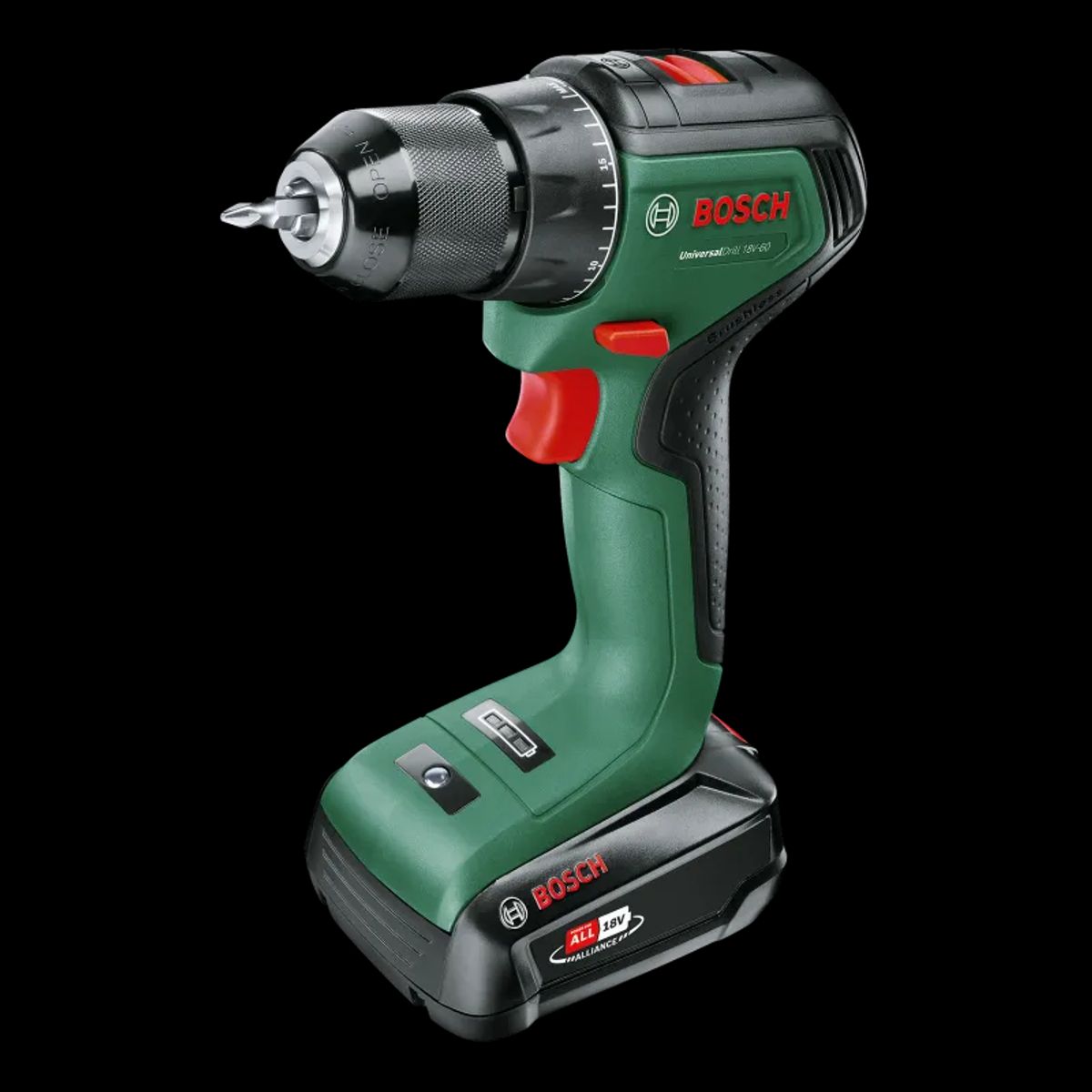 Bosch Akkuskruemaskine Uni 18V-60 2x2,0ah - 06039D7002