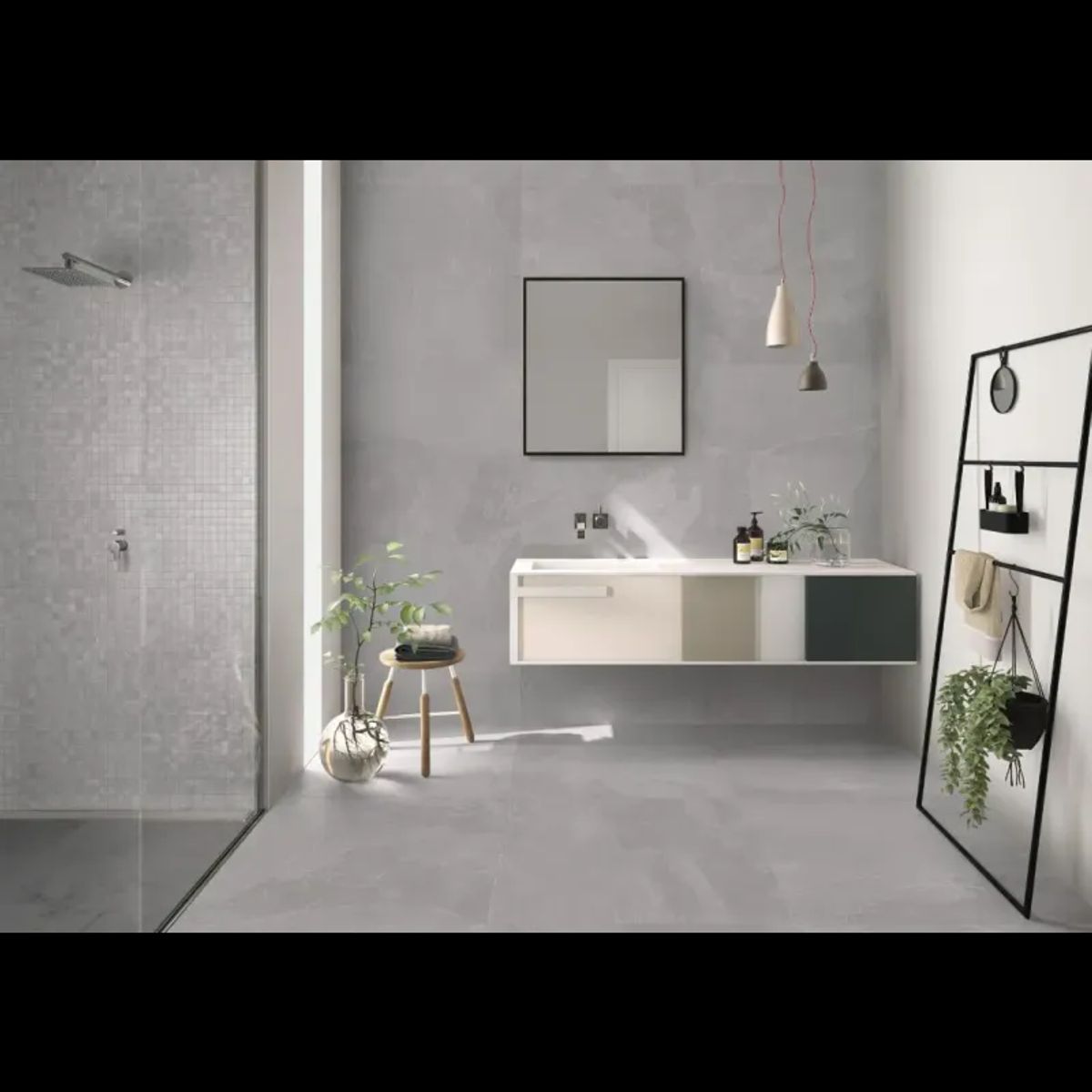 Emil Ceramica Nordika Grey Rektangulær - 60x60 flise