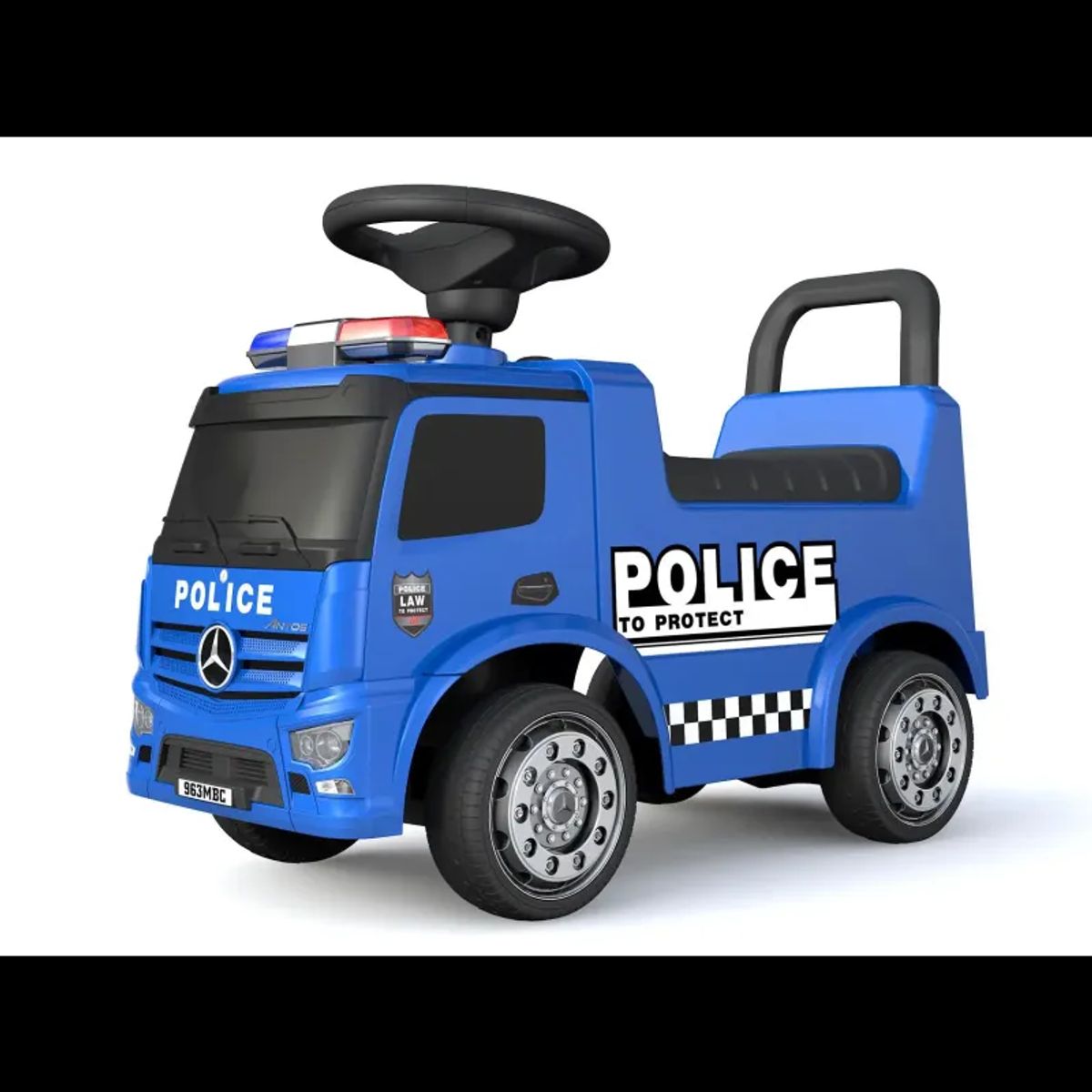 Mercedes Antos Police Gåbil Licens - 6950928