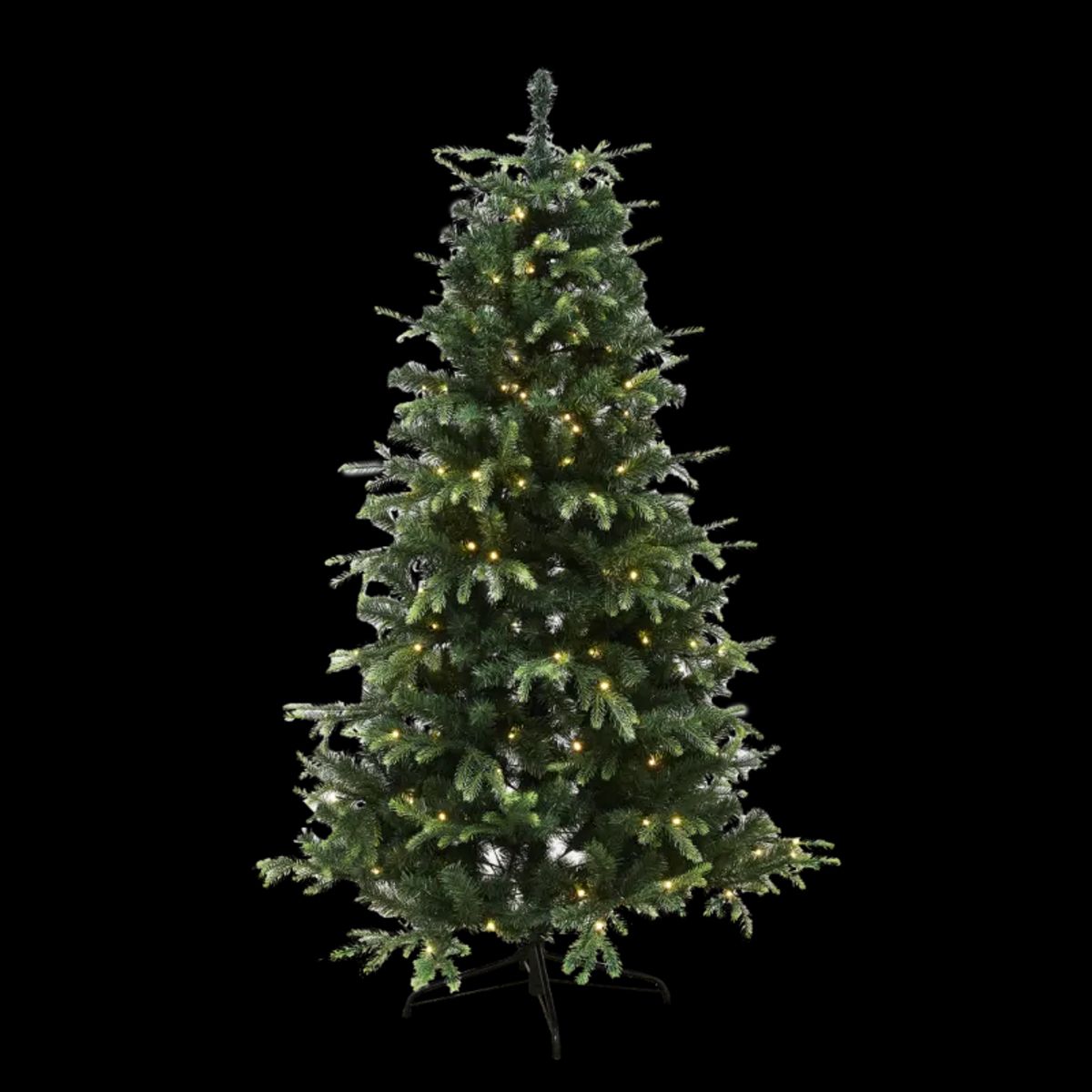 Juletræ kunstig PE/PVC VIGA, Klasse A, 170x116 cm m/LED NORDIC WINTER