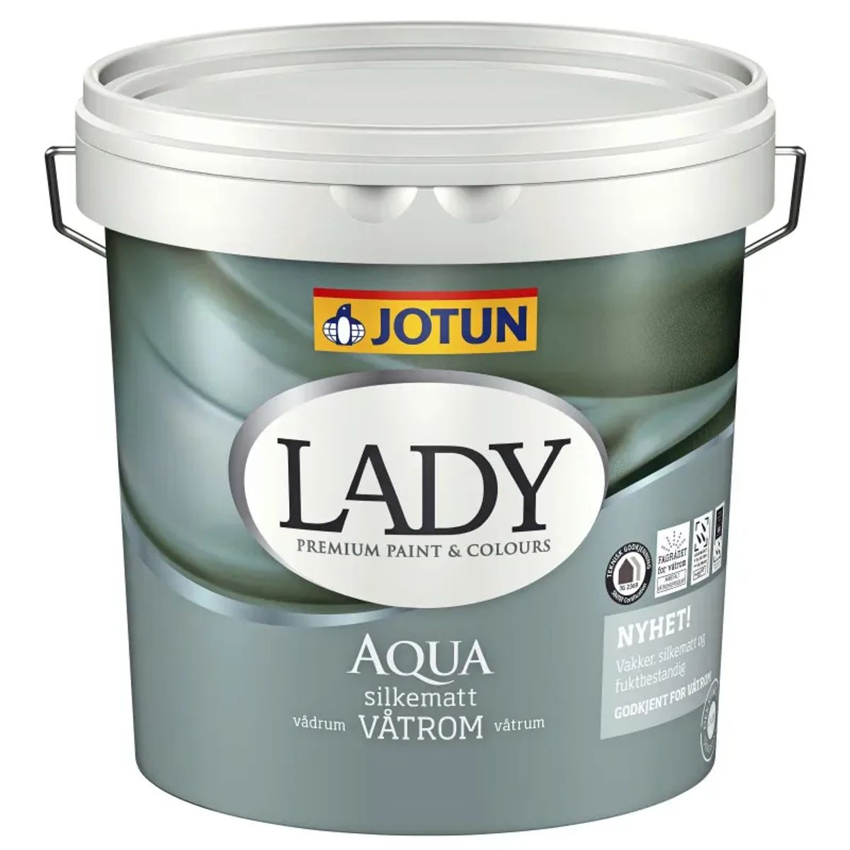 Lady Aqua Hvid-Base 2,7lt - 25lmaacsa