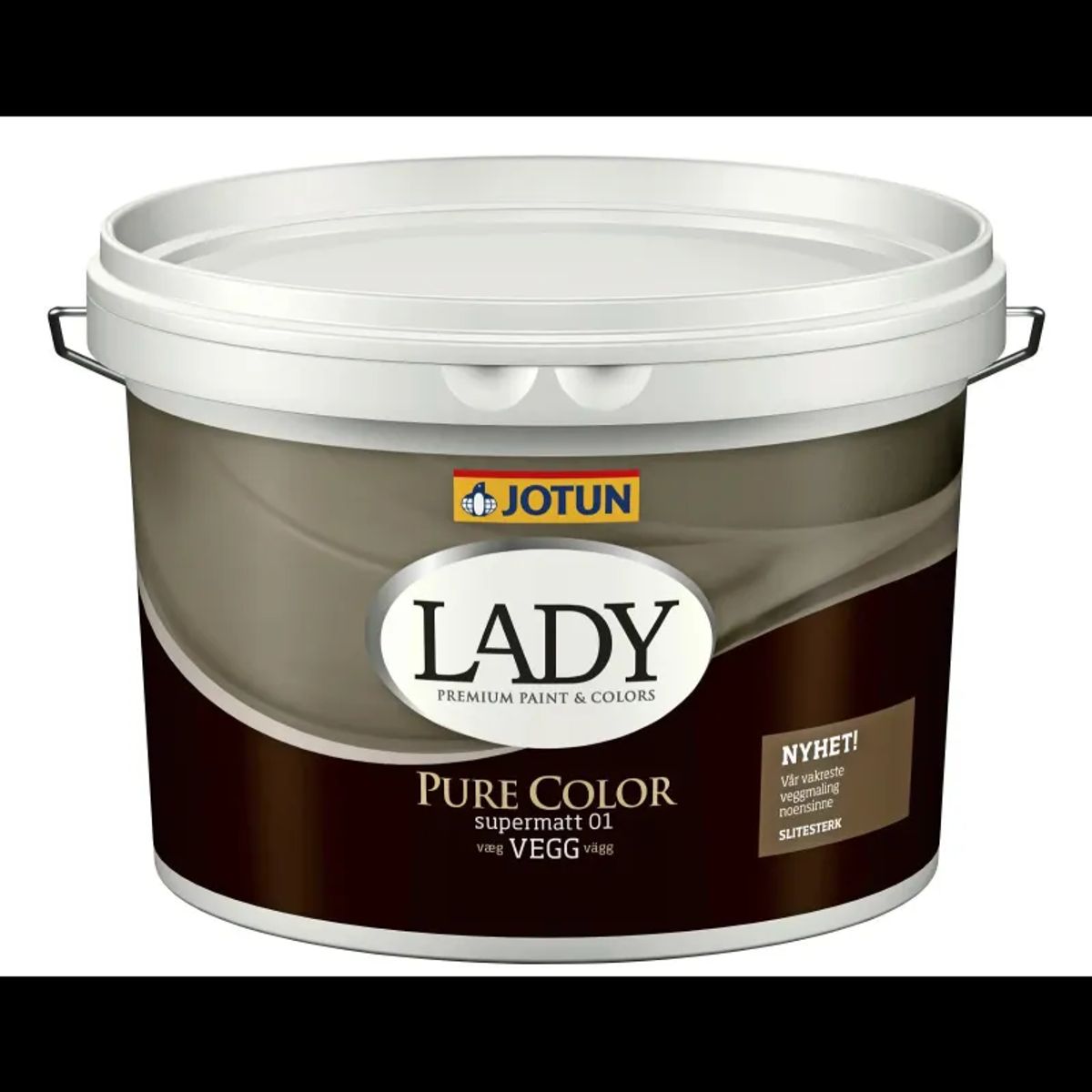 Lady Væg Pure Color Hvid-base 4,5lt - 25wmaaeqa