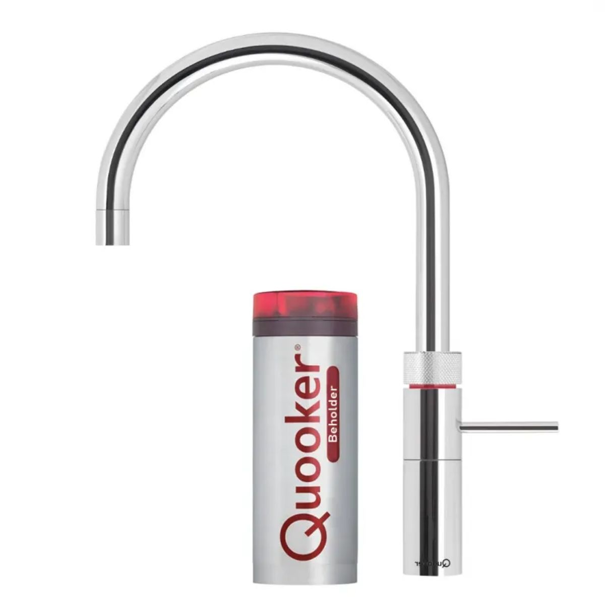 Quooker Fusion Round krom, 3i1 kogende vandhane m/PRO3-VAQE