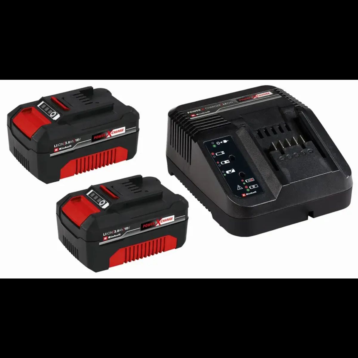 Einhell Power-X-Change starterkit 2x18V/3,0 Ah