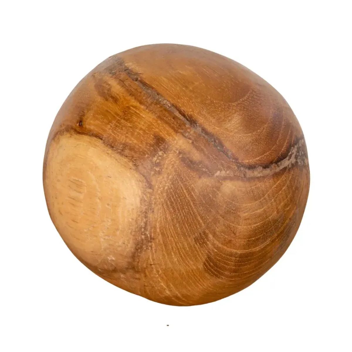 Teak dekorationskugle ø10 cm - 4501150