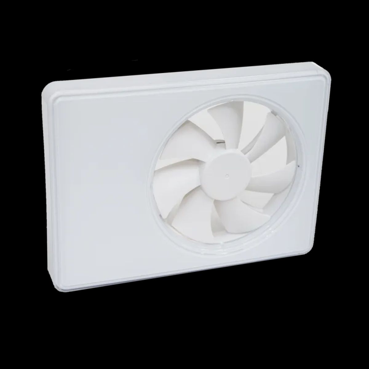 Duka Smart Fan ventilator m/fugt- og tidsstyring, hvid