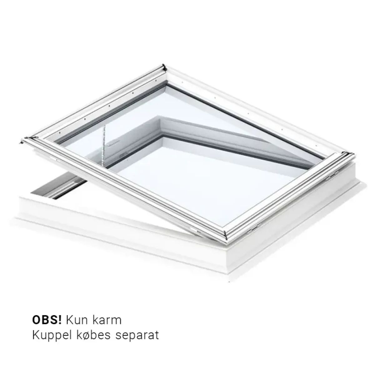 Velux Integra Elektrisk Karm 90x90cm Kun Til Akryltop Isd 0000 Cvp 090090 0673qv