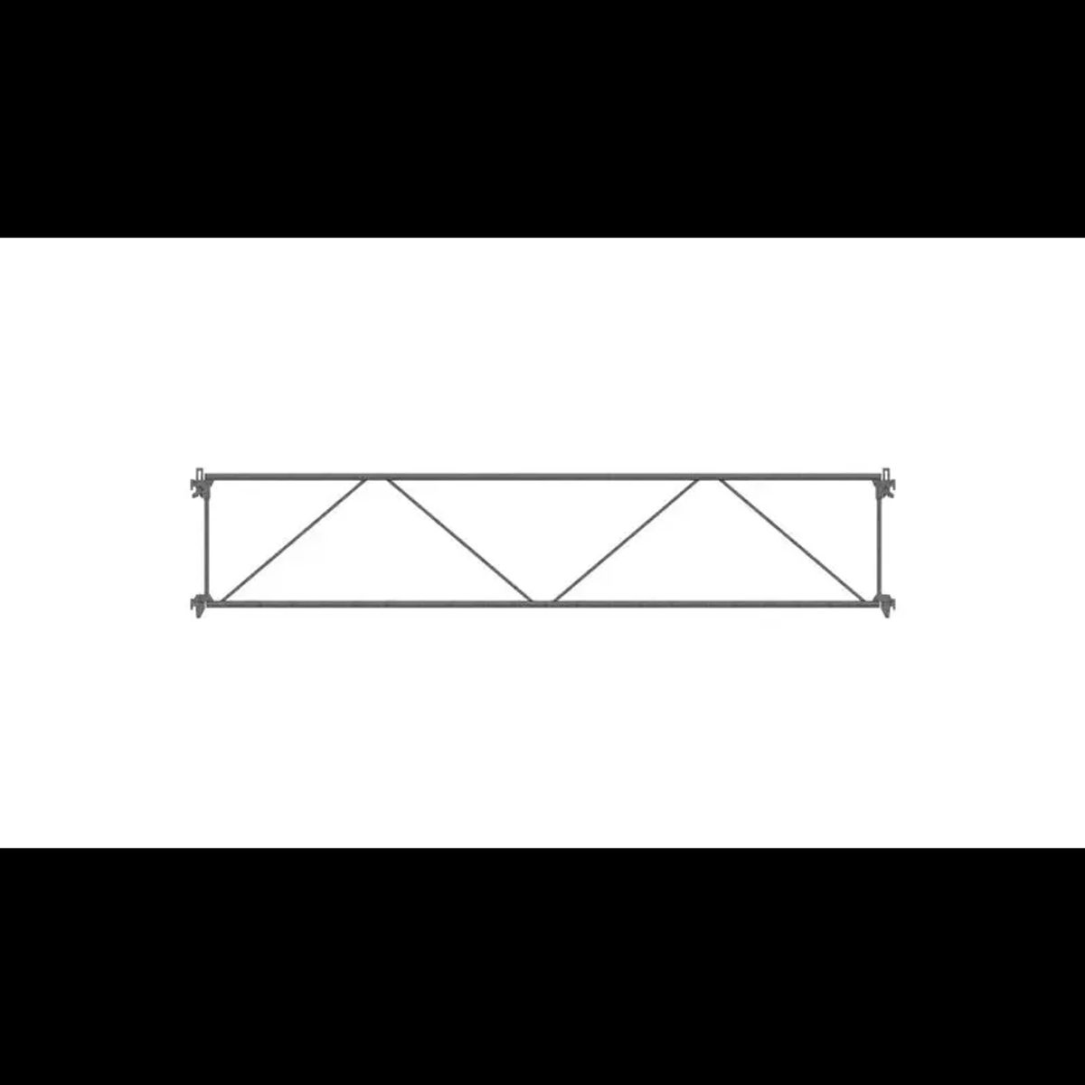 JUMBO Combiflex Rækværksramme cc. 300cm.