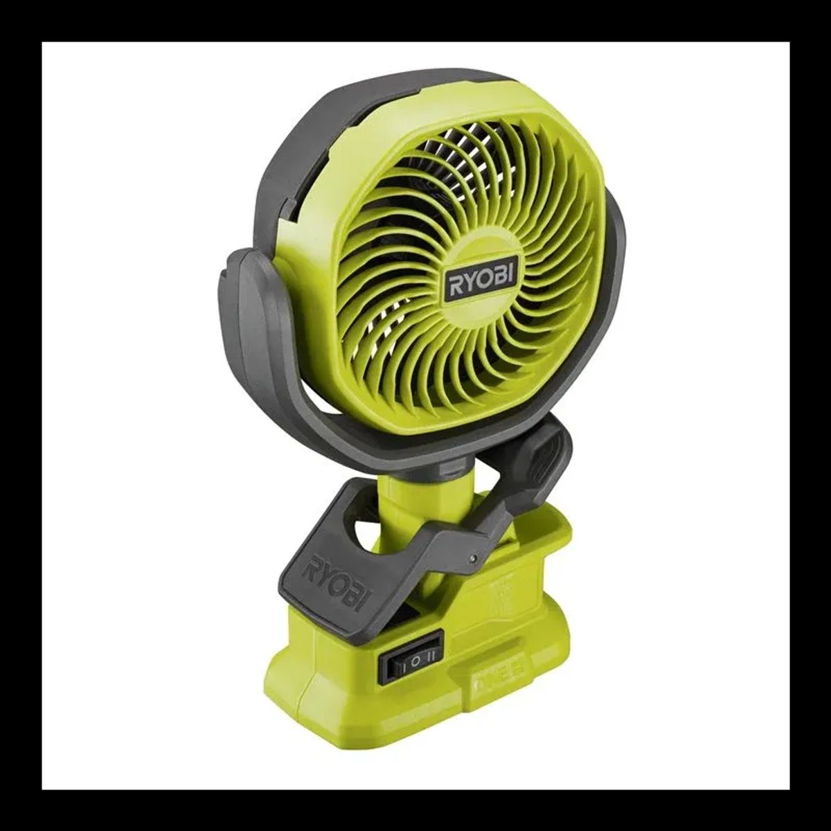 Ryobi Ventillator med klemme 18V ONE+ - RCF18-0