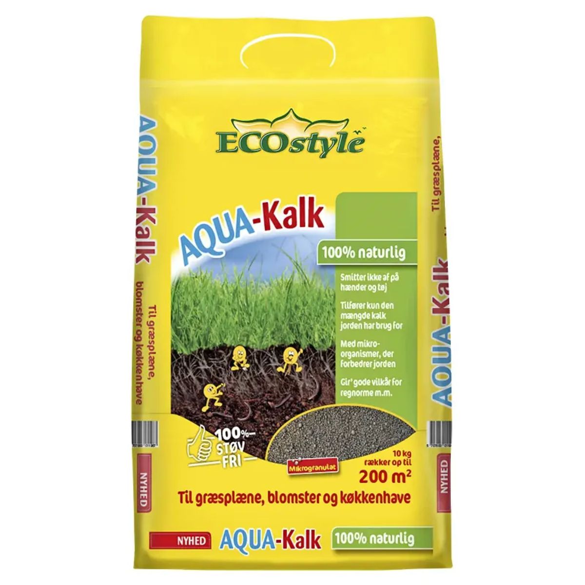 Ecostyle Aqua Kalk 10 Kg 860 Stk/ ½ Palle - 1147