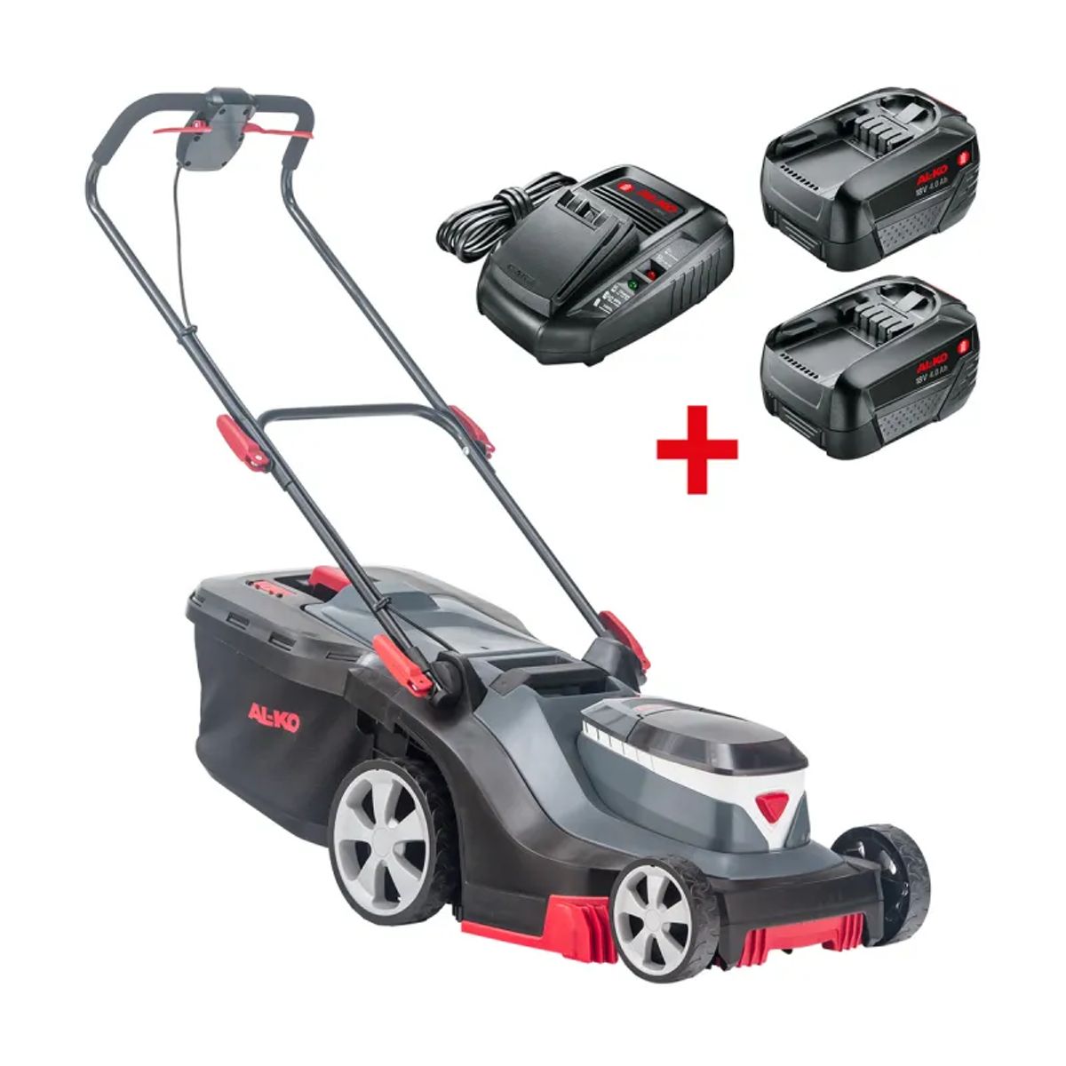 AL-KO 38.2 Li Comfort 18V Batteri plæneklipper - 113843