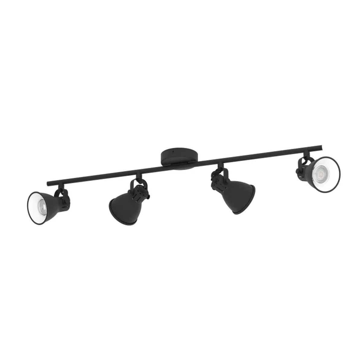 EGLO Seras Spot 4x240 Lm Sort - Spotlampe - 98408