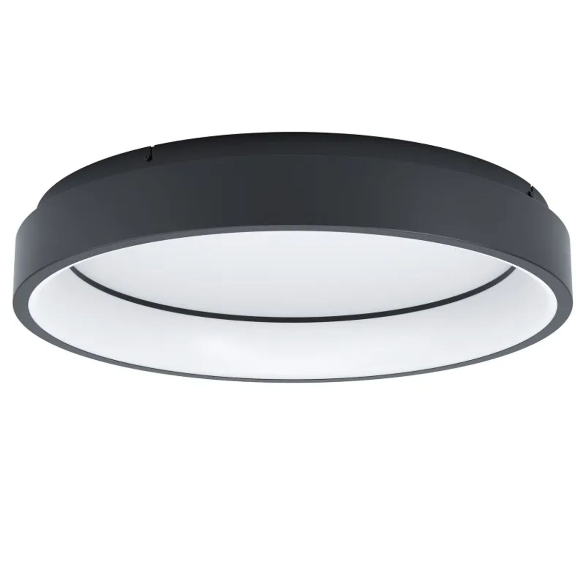 EGLO Marghera-Z Loft Ø600 Rgb 3400lm 2700-6500k Sort/hvid - Loftlampe - 900067