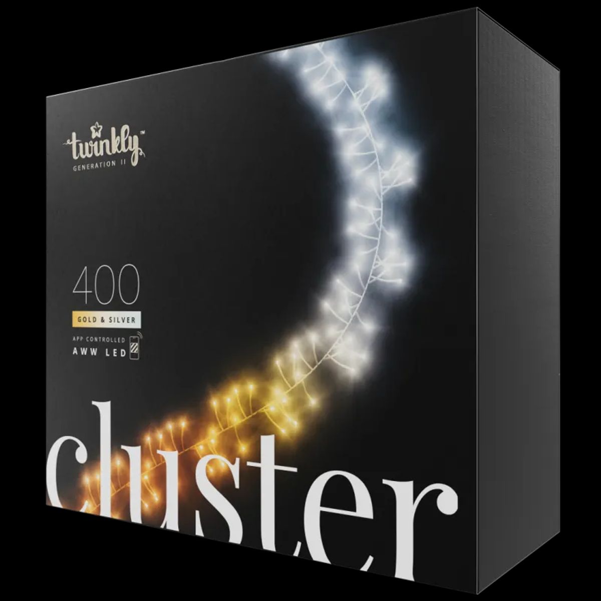 Twinkly Light Cluster - 400LED Aww 6m Bt+Wi-Fi, GEN II