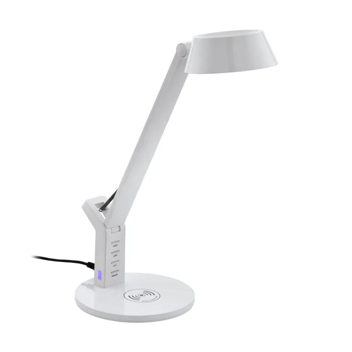 EGLO Banderalo Bord Qi H405 4,8w 700lm 3000-6500k Dæmpb. Hvid - Bordlampe - 99831