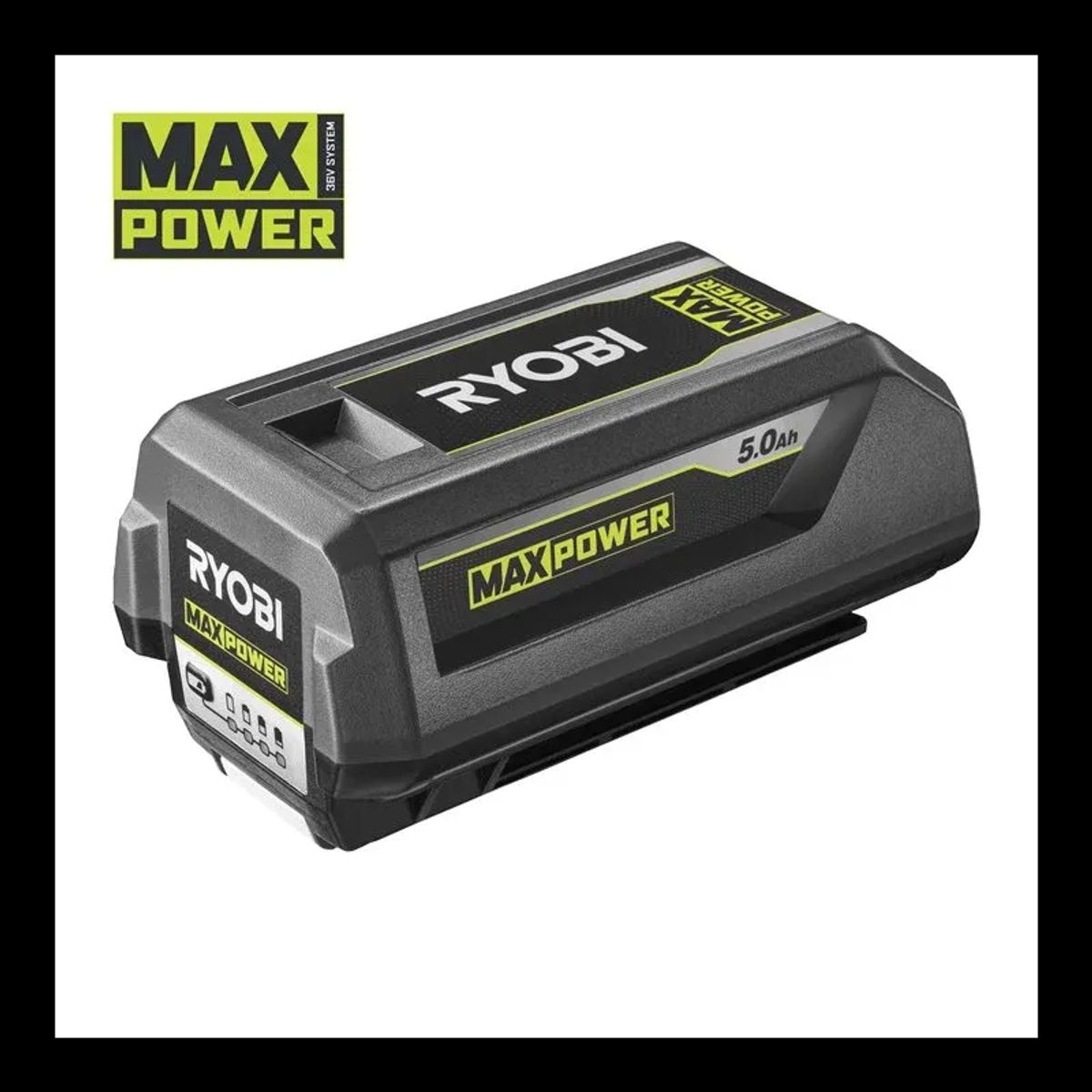 Ryobi Batteri 36V MAX Power batteri, 5,0Ah - RY36B50B