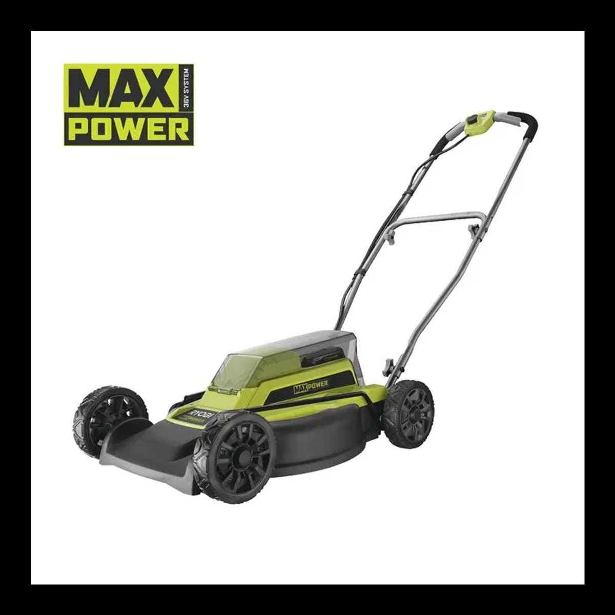 Ryobi Plæneklipper 46 cm MAX POWER 36V - RY36LMM46A-140