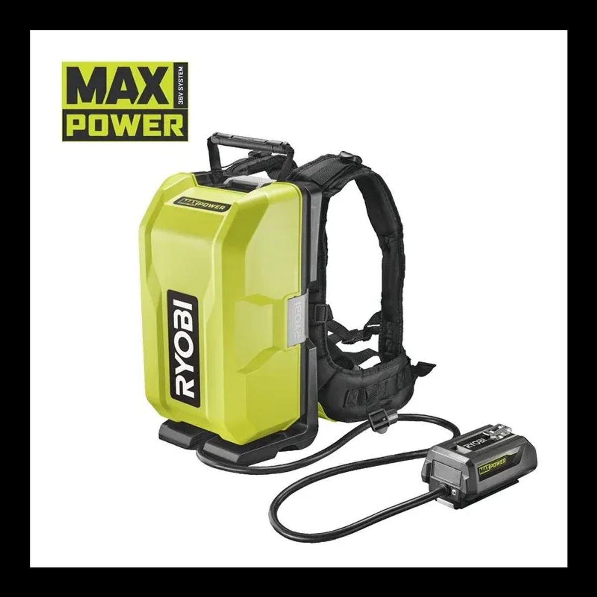 Ryobi 36v Max Power Batterirygsæk Ry36bp3pa