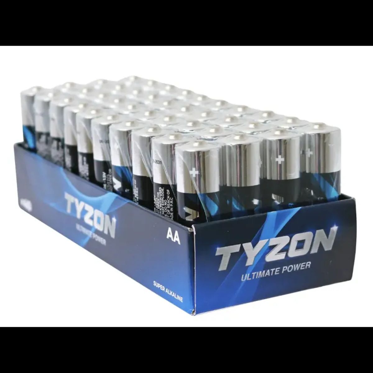 Tyzon AA-alkaline-batterier 1,5 Volt 40-pak