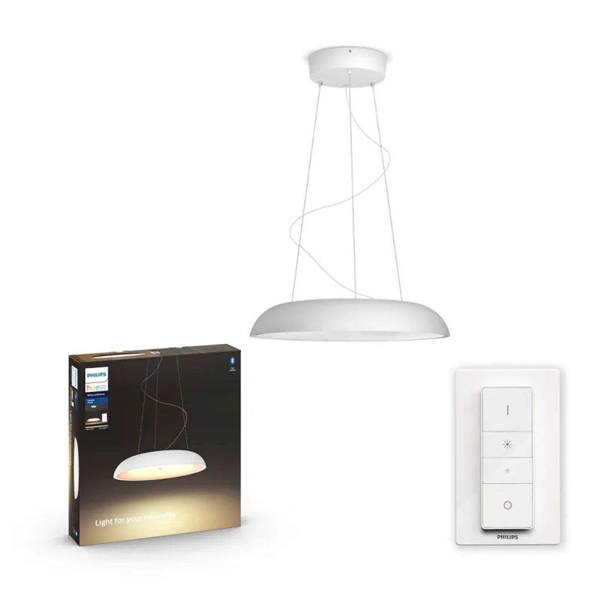 Philips hue amaze pendel loftlampe + Fjernbetjening