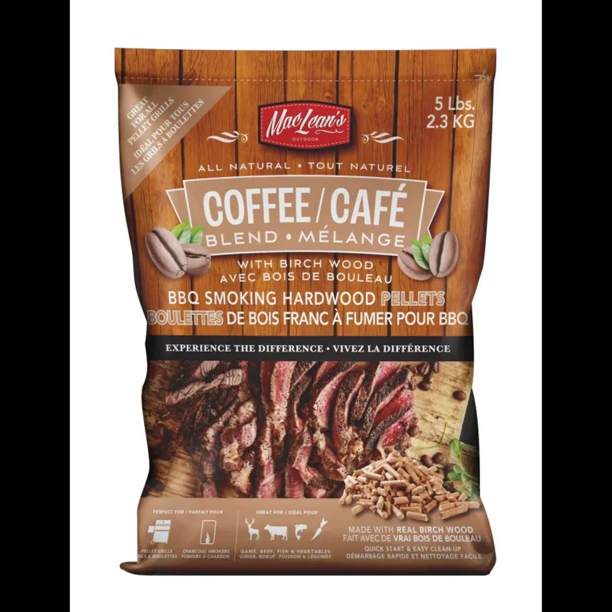 Coffee Blend Træpiller - 5 kg