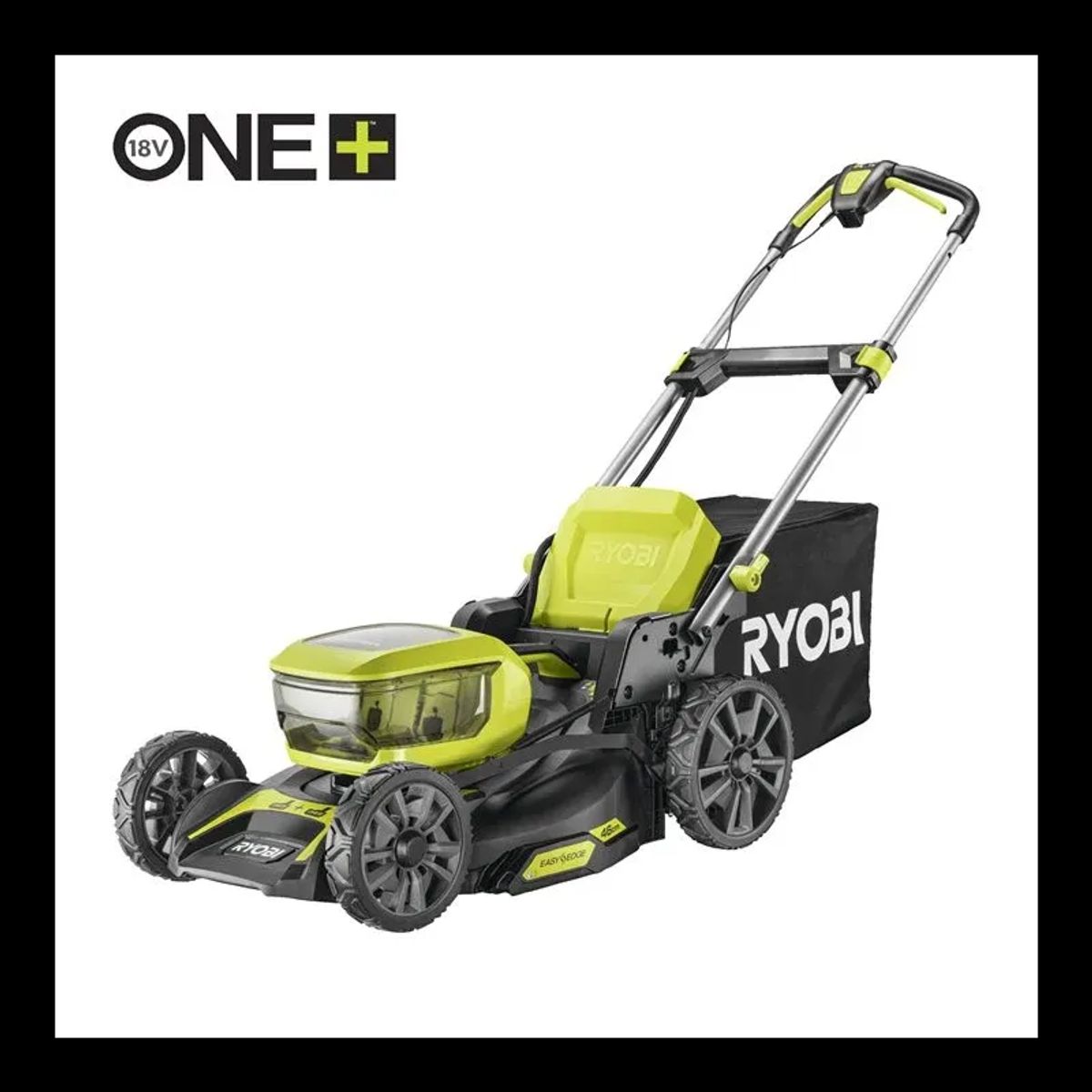 Ryobi 18v One + Plæneklipper Ry18lmx46a-0