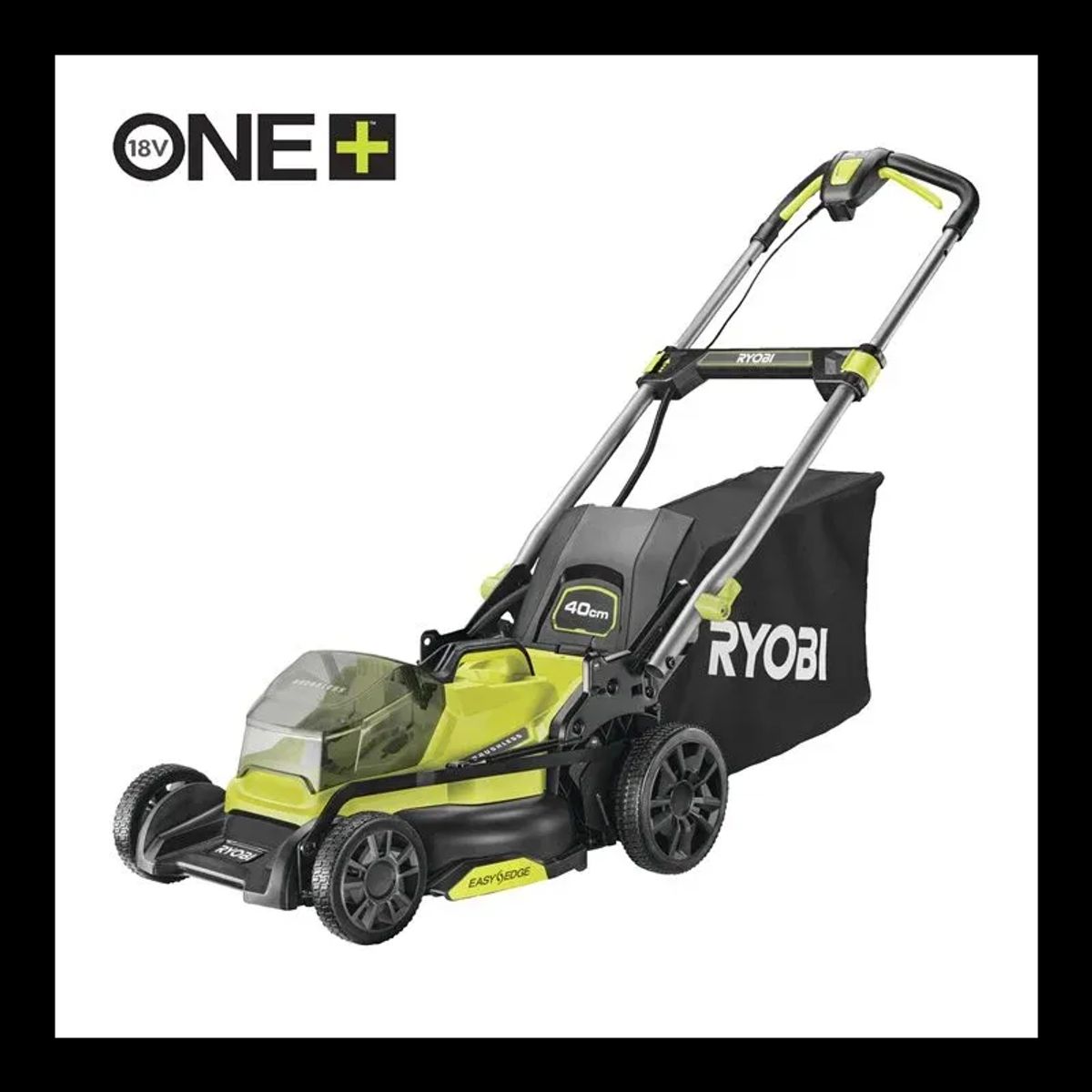 Ryobi 18v One + Plæneklipper Ry18lmx40c-0