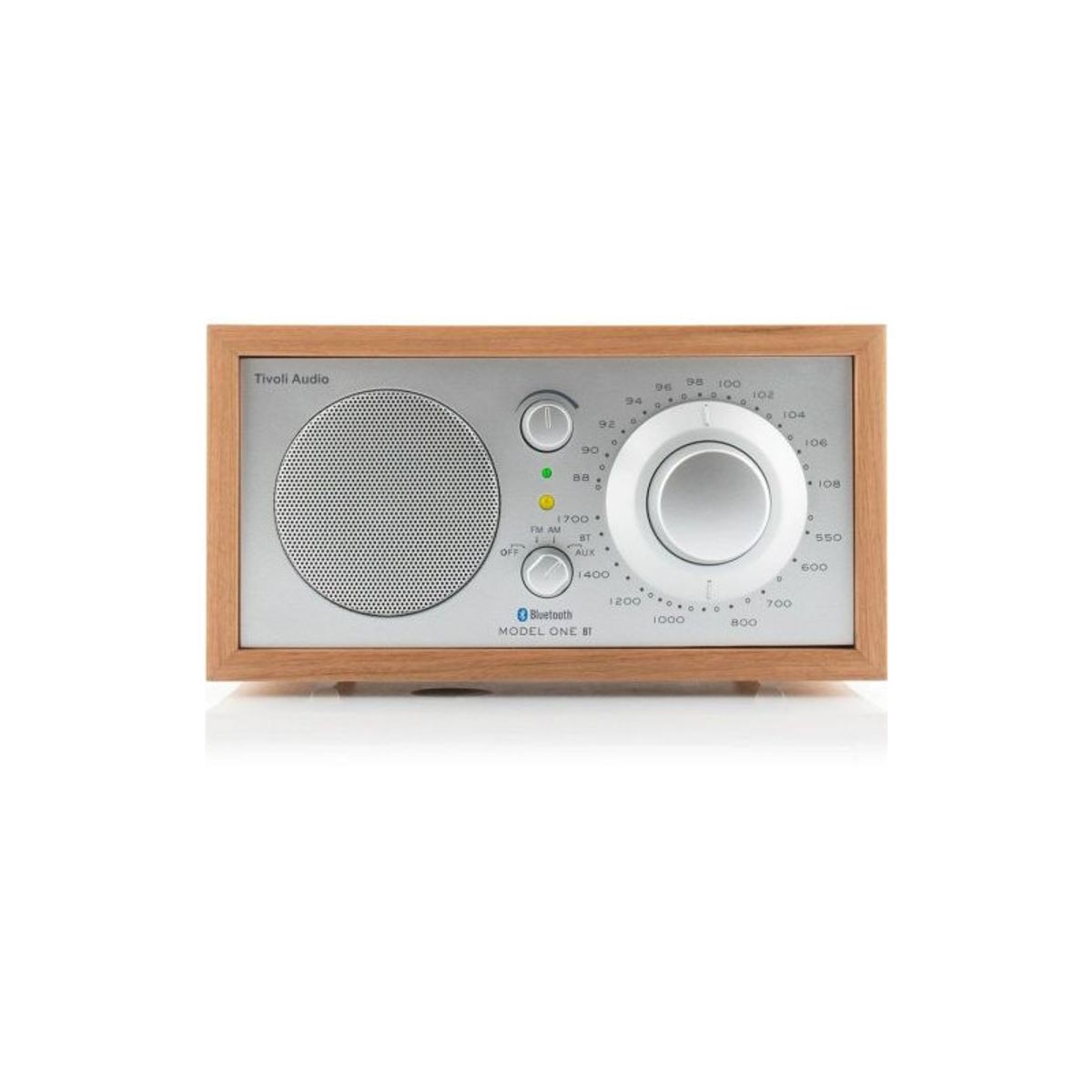 Tivoli Audio Model One BT, cherry/silver FM/AM Radio med bluetooth