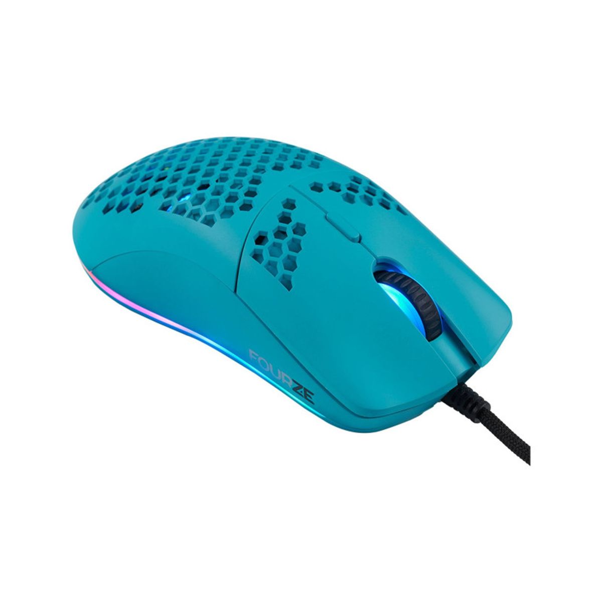 Fourze GM800 Gaming Mouse RGB Turquoise Gaming mus