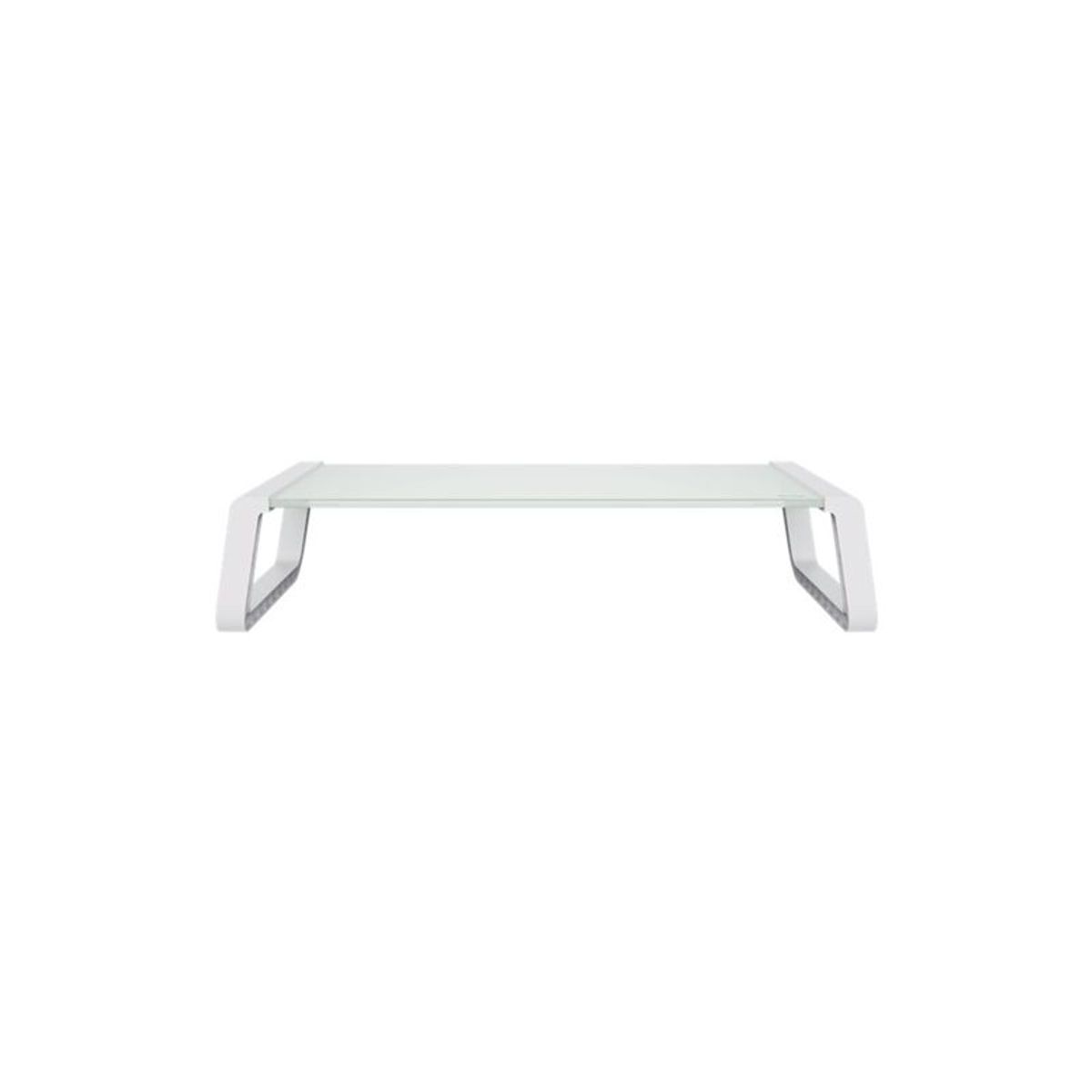 TRUST MONTA GLASS MONITOR STAND - WHITE